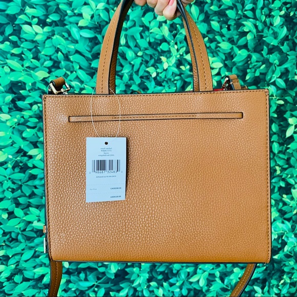 Kate spade Hayes Small Satchel Leather Crossbody - Picture 6 of 8